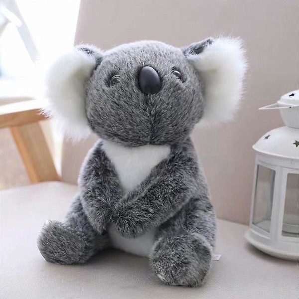 Plysdukke Sød Blød Simulation Koalabjørn Plyslegetøj Udstoppede Koala til Børn LGL Grey M