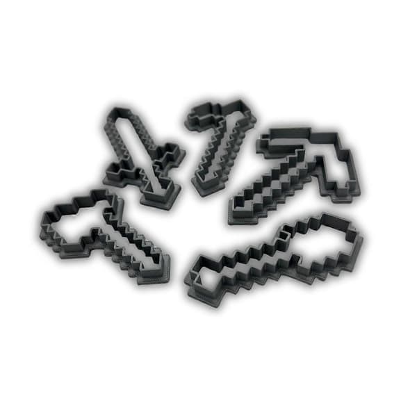 MineCraft verktyg kakformar (LGL)