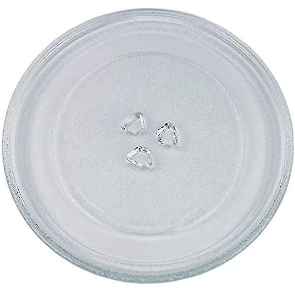 Universal Mikrobølgeovn Drejetallerken Glasplade Med 3 Fikseringer, 245 mm LGL