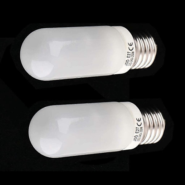 2 stk. 250W 220-240V E27 (Standard Edison Skrue) Frostet Halogenpære LGL