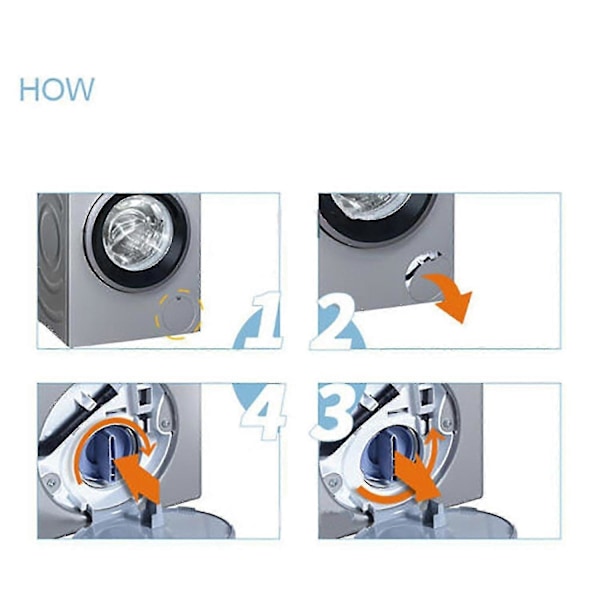 Til Bosch vaskemaskine højkvalitets filter LGL