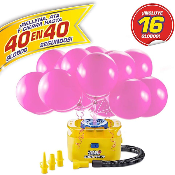 Elektrisk pumpe med 16 selvlukkende festballonger Bunch O Balloons (71889), assortert farge/modell [LGL]