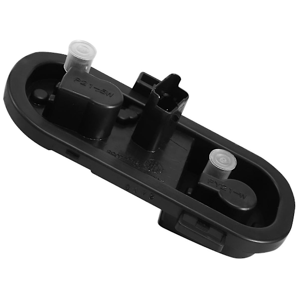 For Nissan Qashqai 2008-2015 Venstre Bakre Baklykt Pæreholder Baklykt Bremslys Stopplys Pærehull Pæreholder [kk] Black