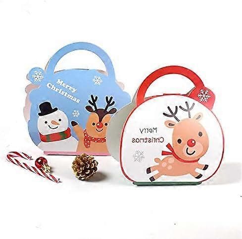 Julgransfest presentaskar, 20-pack (blå) (LGL)