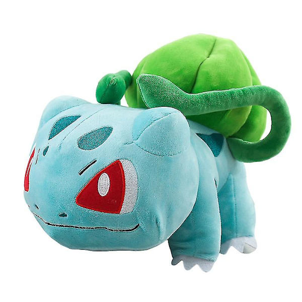 Pokmon - Bulbasaur Plyschleksak - 30 cm Supermjuk Bulbasaur Plysch som blinkar