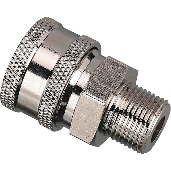Snabbkopplingsadapterkit för högtryckstvätt, 9,5 mm hangänga, 5000 PSI 3/8' snabbkopplingskit - Hane (LGL)