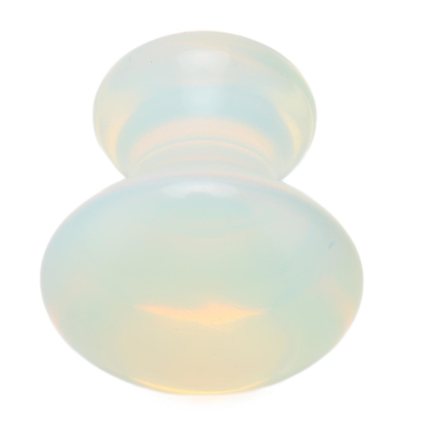 Gua Sha Skrapsten Svampformad Opalsten Gua Sha Massageverktyg Jade Skrapsten för Ansikte Rygg Hand Fot (LGL)