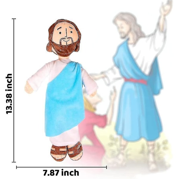 Jesus Jungfru Maria Plyschleksak, Moder Av Jesus Plyschdocka, Söta Kristna Religiösa Leksaker För Dop Påskgåva Heminredning [LGL] Jesus