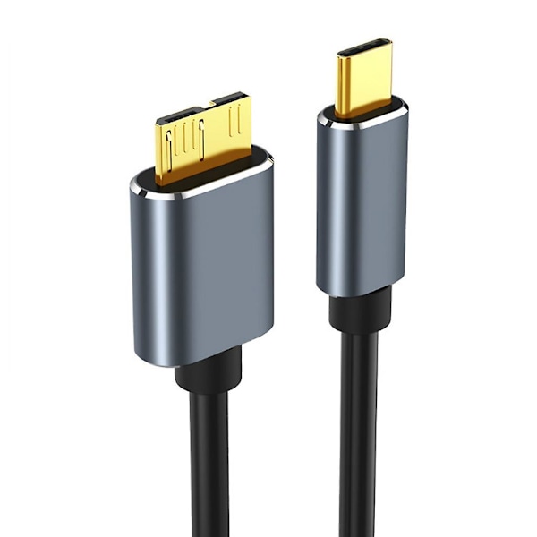 USB3.0 Type-C till Micro-B Hårddisk Datakabel Supersnabb 5Gbps 625MB/S LGL 0.5m