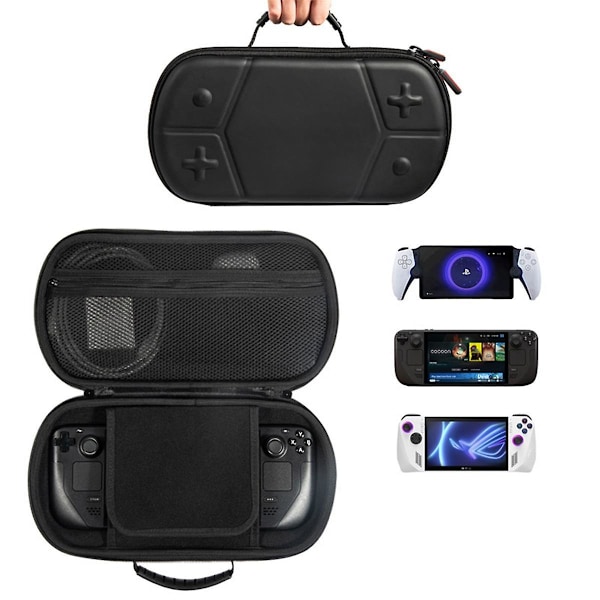 Matkalaukku /OLED/ Ally/ Portal/Switch/ -laitteille, säilytys- ja jalustarakenne LGL Black