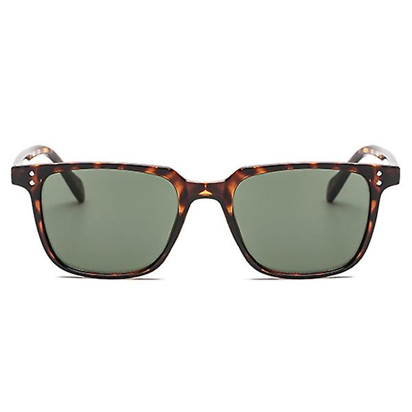 Square tortoiseshell sunglasses brown