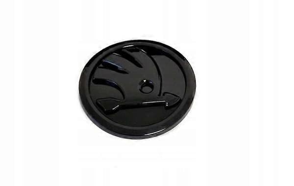 Skoda Logo Emblem Badge 90mm Blank Sort (LGL)