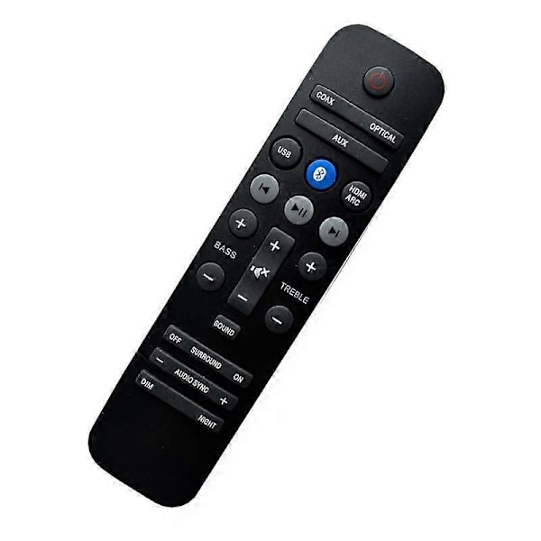 Kaukosäädin Philips HTL2183 HTL2183B HTL2183B/12 HTL2183S CSS5235Y CSS5235Y/12 996580005296 CSS5235Y/93 Soundbar-kaiuttimille (LGL)