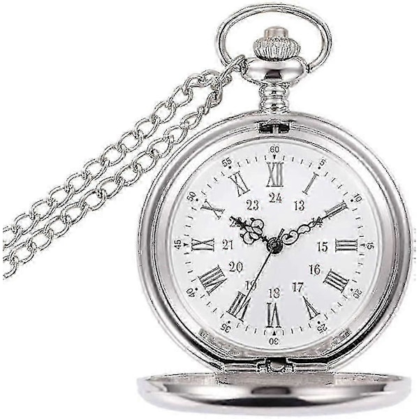 Lommeur Vintage Glat Quartz Klassisk Til Mænd Kvinder (LGL)