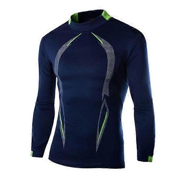 Sommar herr fitness träning ventilerande kortärmad europeisk snabbtorkande kläder herr sportmode långärmad T-shirt LGL Tibetan m