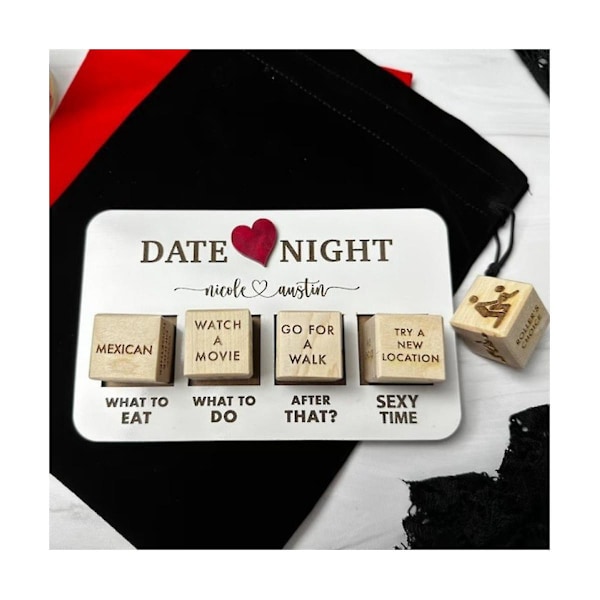 Date Night Sæt, Date Night After Dark Edition, Date Night For Gifte Par B As Shown