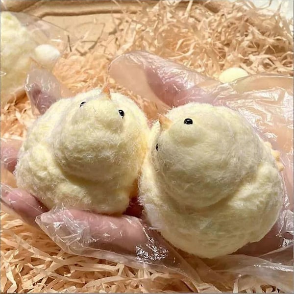 Ny Handgjord Squishy Chickenhy Kyckling Squishy Leksaker Silikon LGL Large78cm