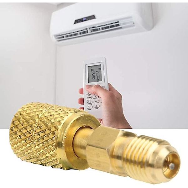 R410a Kølemiddel Adapter 5/16\" Sae Hun Til 1/4\" Sae Han (LGL)