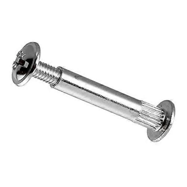 Förbindelseskruv Förnicklat stål M4 x 31-40 mm 50 stycken (LGL)