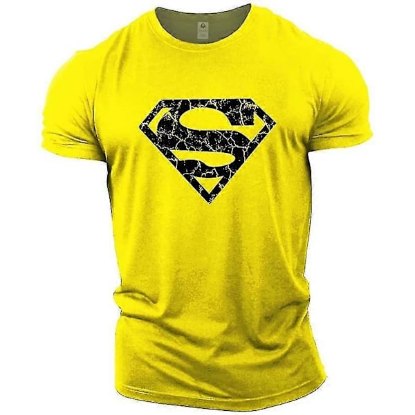 Superman Vascular Gym Träningstopp LGL Yellow M
