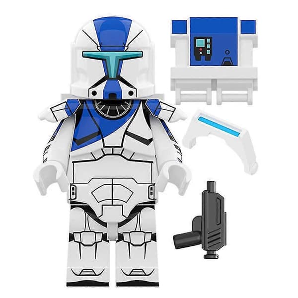 6 stk. Samlede Legetøj Star Wars Republic Commando Samlede Byggeklodsfigurer Legetøj Børnegave (LGL)