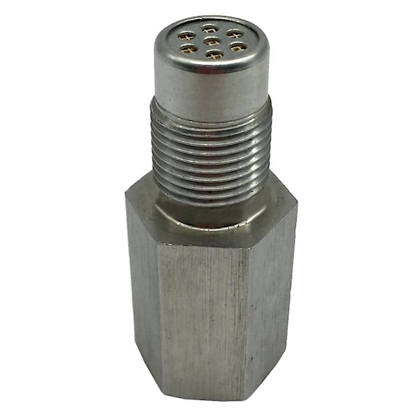 Oxygen O2 Sensor M18X1.5 Förlängare Spacer Adapter Bung Katalysator CEL Eliminator Biltillbehör LGL silver