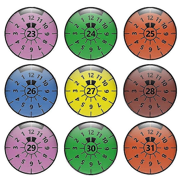 2 kpl 3D-geelitarra rekisterikilven sinetti, TUV-laattatarrat -GSLA LGL 22