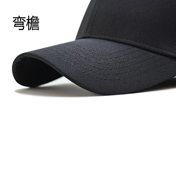 56-61cm 62-68cm suurikokoinen baseball-lippis mies kevät kesä ja syksy polyesteri snapback-hattu iso pää miehet plus-koko urheilulippikset [LGL] Navy Blue 62-68cm