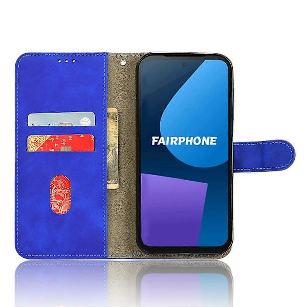 Plånboksfodral för Fairphone 5 med Ställ, Anti-fall Läderfodral LGL Multicolor Style B