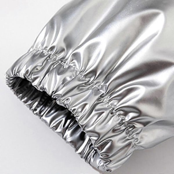 Herre Skinnende Vanntett Jakke med Hette LGL Silver XL