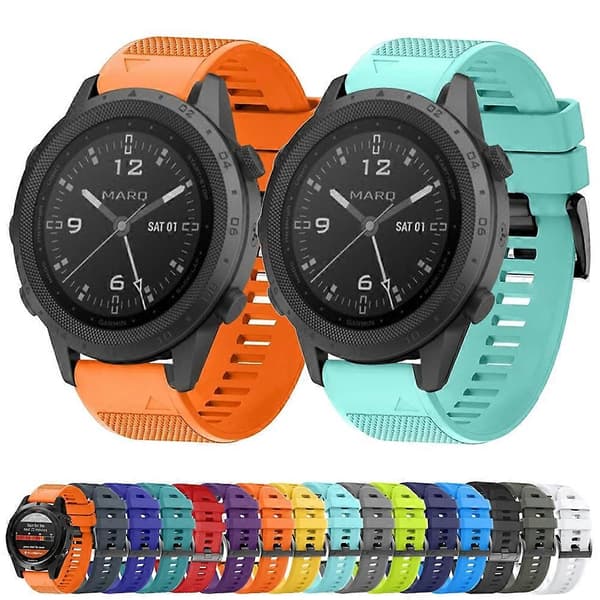 Quick Release 22mm Silikone Urrem Til Garmin Forerunner 955 (LGL) Mint Green