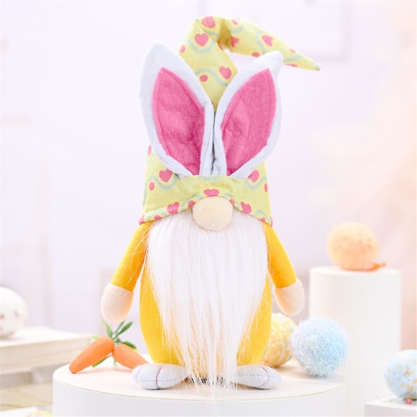 Easter Gnomes Bunny Decoration 40cm Dwarf Faceless Doll Plush Rabbit Doll Kids