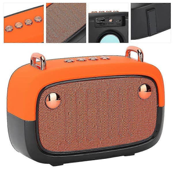 BS32D Kompakt 5.0 Bluetooth-høyttaler med FM, lang batteritid, håndfri samtale (LGL)