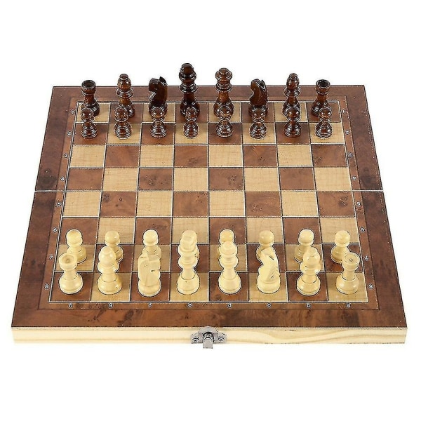 Minnesmatch Stick Chess, Minneschack Trä, Träminneschack, Minneschack, Schack