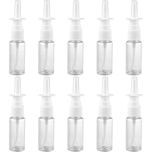 5 ml næsesprayflaske næsepumpesprøjte genopfyldelig rejsestørrelse (5 ml, 20 stk) (a-1b) 20ML