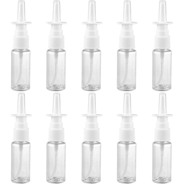 5 ml nenäsumutepullo nenäpumppusuihke uudelleentäytettävä matkakoko (5 ml, 20 kpl) (a-1b) 20ML