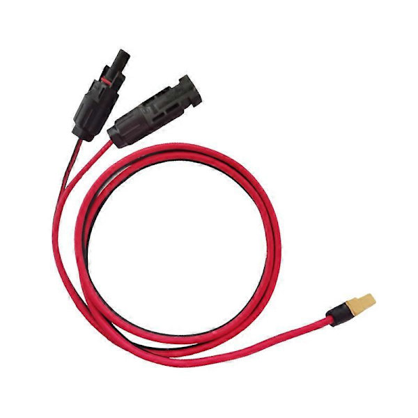 12 AWG Solpanelkabel till XT60 Hona, Bärbar Kraftstation, Lipo Batteri 60cm (LGL)
