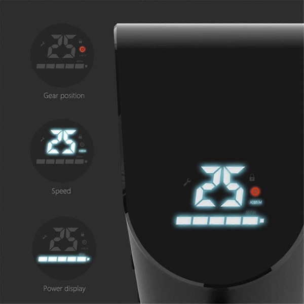 48V 15A Instrumentbräda för X8 Elektrisk Scooter LED Display Skärm PCB Kort Hastighet Batteri Visning Ersättning LGL As shown