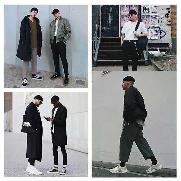 Unisex strikket lue for menn kvinner caps ull mote enkel varm skullies beanies solid høst vinter beanie lue trendy stil LGL Caramel Color