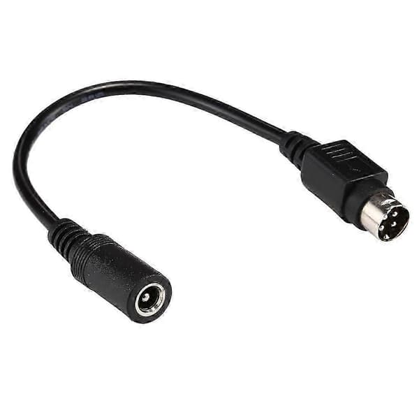 3-pin DIN til 5,5 x 2,5 mm DC-strømkabel (LGL)