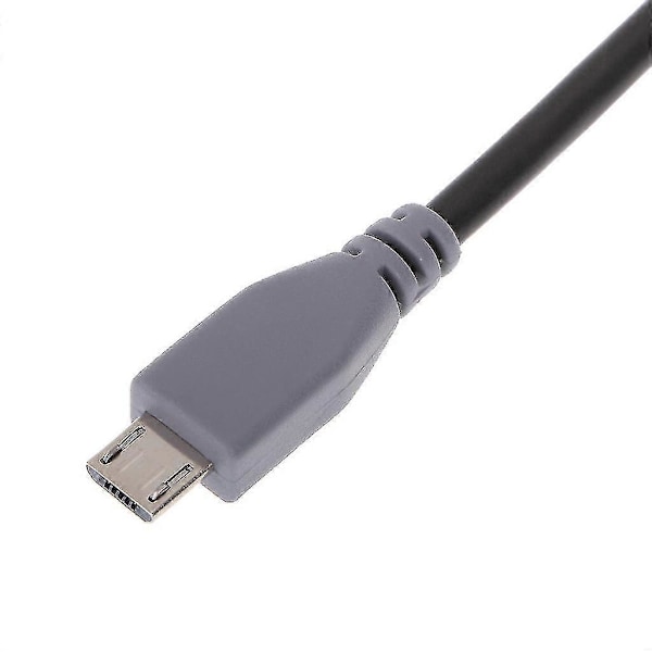 Micro Usb Typ B Hane Till Micro B Hane 5 Pin Omvandlare Otg Adapter Kabel Datakabel LGL