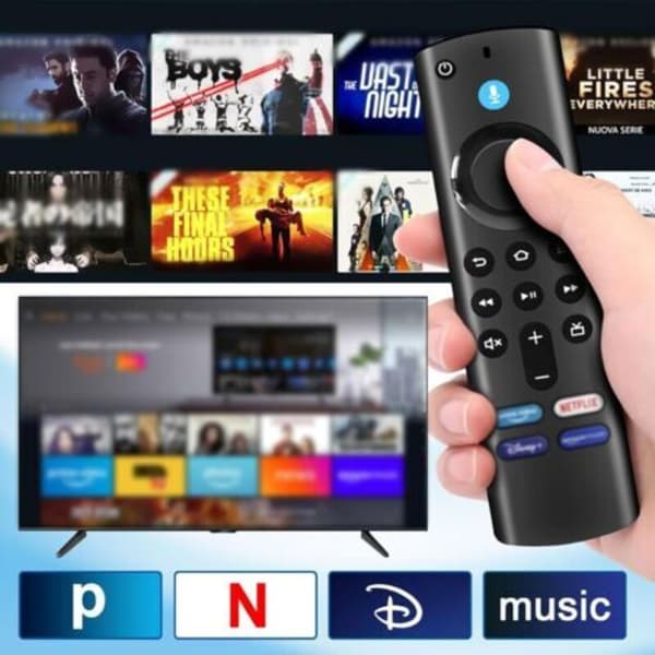 3. generasjons erstatningsstemmefjernkontroll, erstatningsfjernkontroll med stemmefunksjon, egnet for 2. og 3. generasjons smart-TV (LGL)