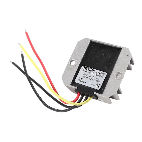 DC til DC Boost Modul Støpt Aluminiumskall IP67 Vanntett Step Up Konverter Transformator 9‑18V Inn LGL
