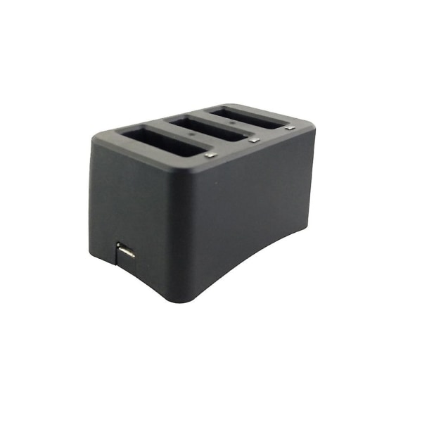 3 i 1 Multi Batterilader Hub Intelligent Hurtiglading for Dji Tello Drone[GL] Black