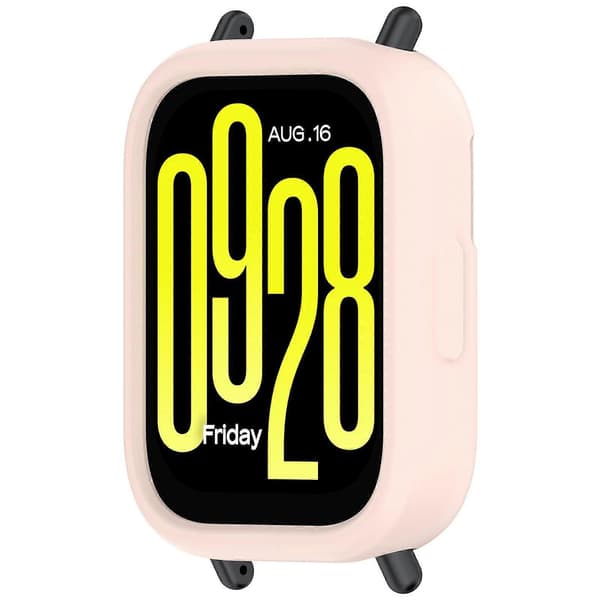 Skyddande silikonskal för klocka (LGL) Light Pink For Redmi Watch 5 Active