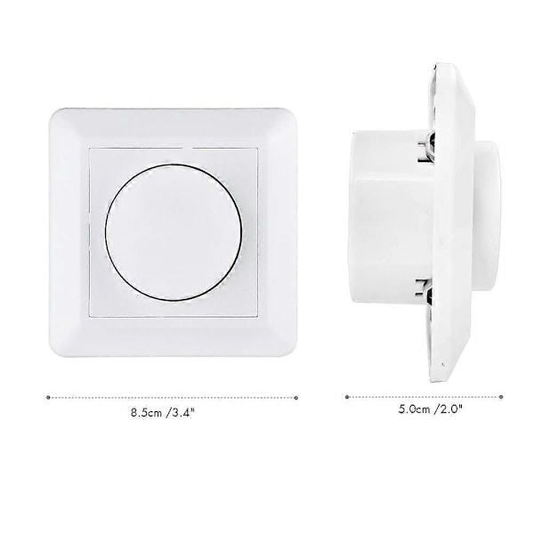 Dimmer Switch, 220-240v 5-200w Smart Knapp Ljusbrytare och Dimmers Dimmer Switch (LGL)
