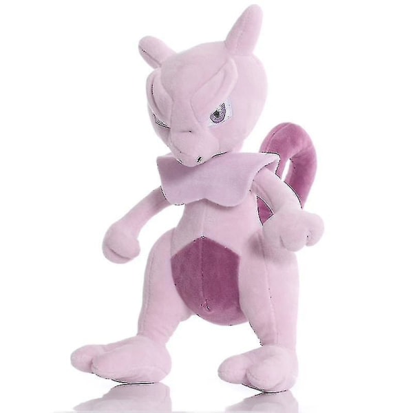 Mewtwo plysjleker dukke myke utstoppede dyr kompatible med barn bursdagsgaver-xh