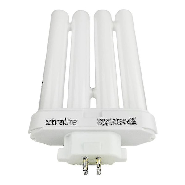 Xtralite 27w dagslys erstatningslyspære for leselamper med høy synlighet, 4-pin Gx10q-4 Quad Tube (6500k) -ys xh Pack Of 2