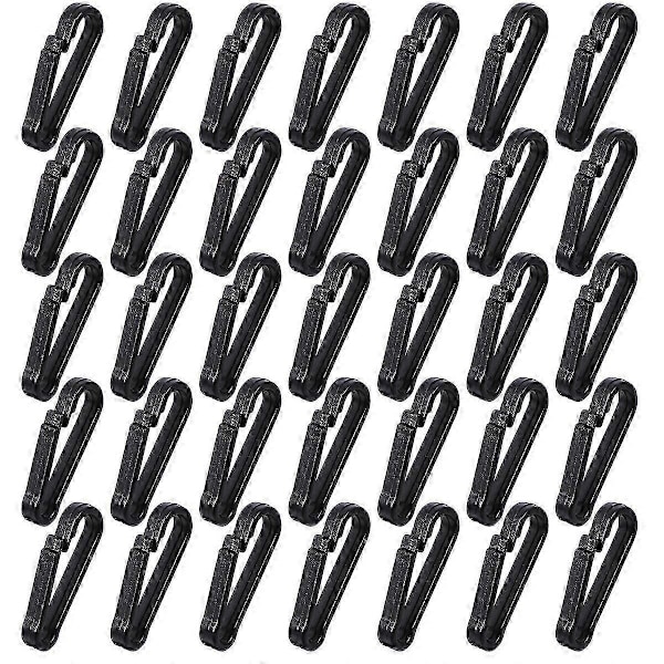 130 stk DIY Plastkrok Maske Hengende Kroker Justerbar Heise Spenne Tau Spenner (LGL)