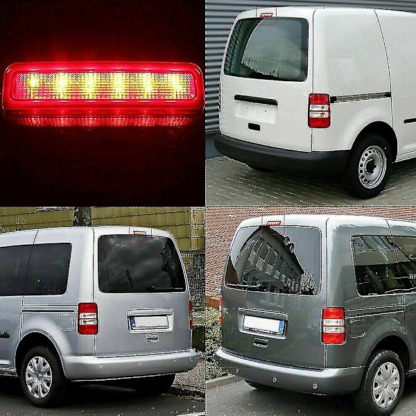 For 2004-2015 Caddy Led Tredje 3. Senter Høynivå Bakre Bremslyslampe 2k0945087c [LGL]